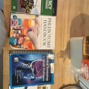 Phlebotomy and Medical Terminology Books
